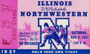 1937 Northwestern vs. Illinois